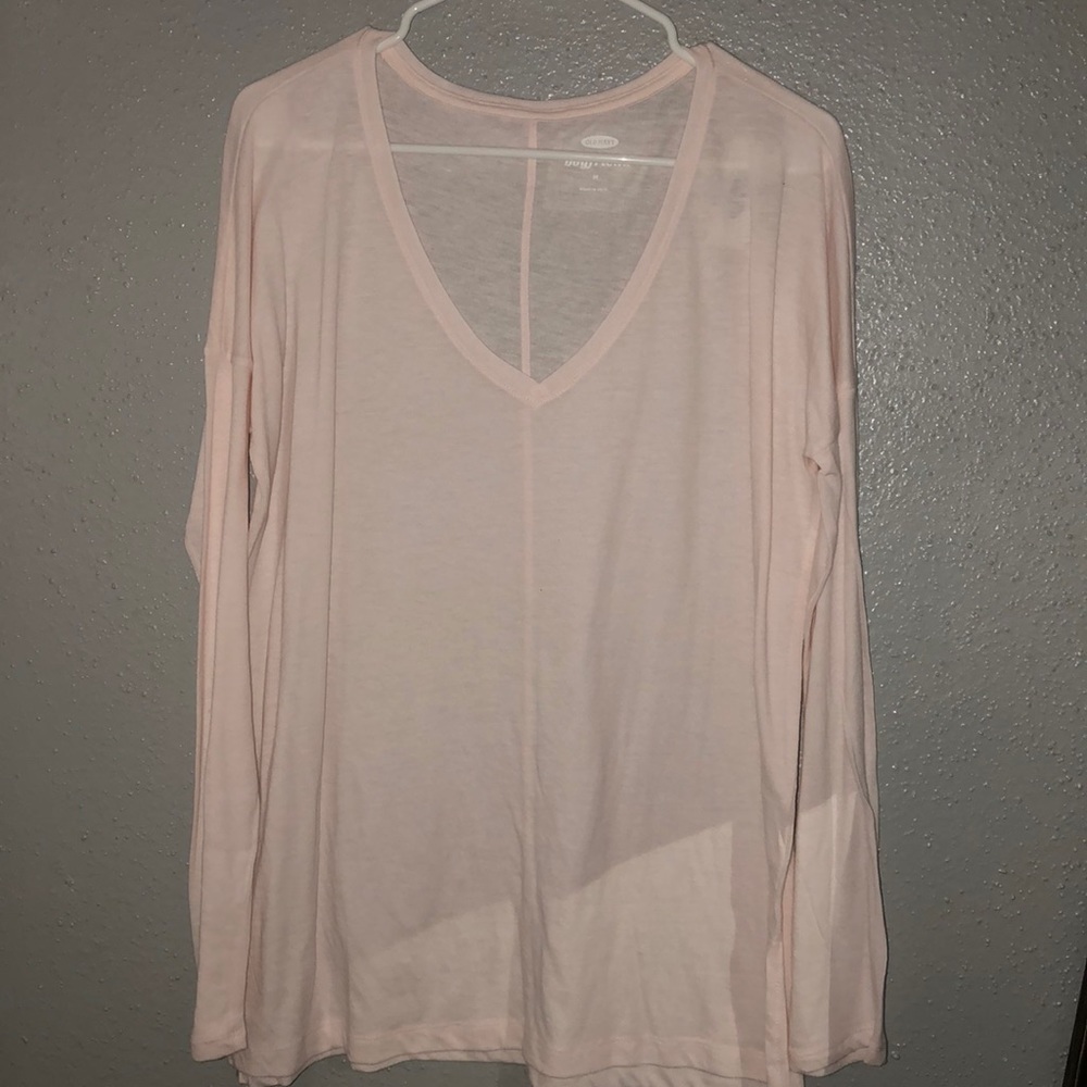 Pink boyfriend tee